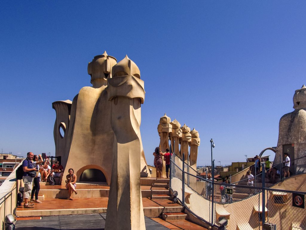 Крыша Ла Педреры