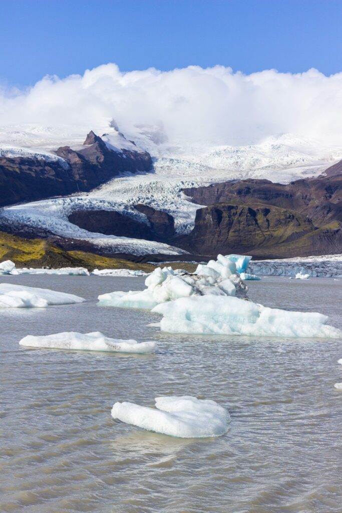 Ледниковая лагуна в Исландии