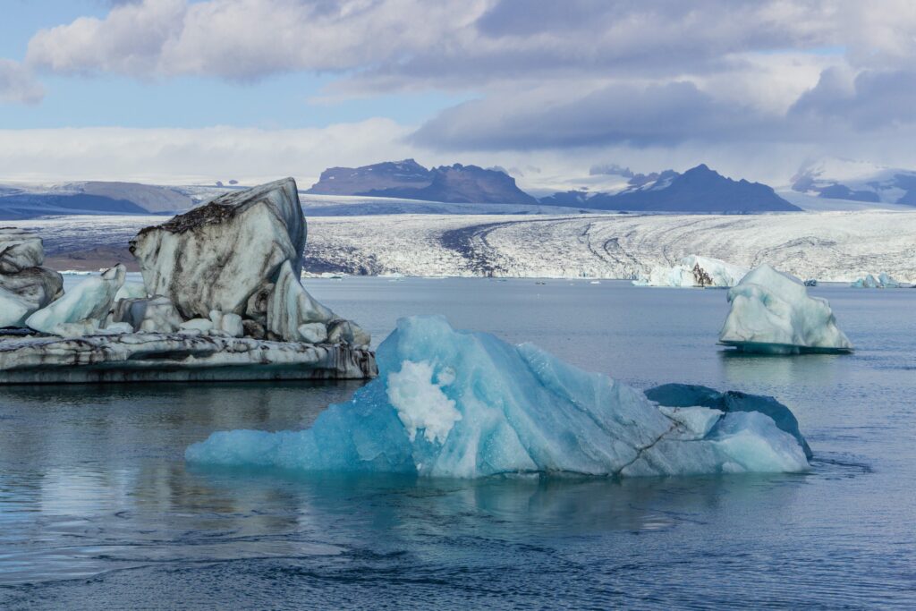 Ледниковая лагуна в Исландии